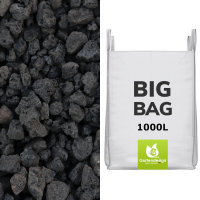 Lavamulch schwarz 16/32 mm 1000 L BigBag