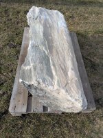 Kalk Quarzit Felsen #33