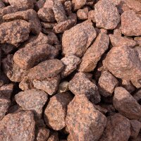 Granit rot Gabionensteine 45/125mm